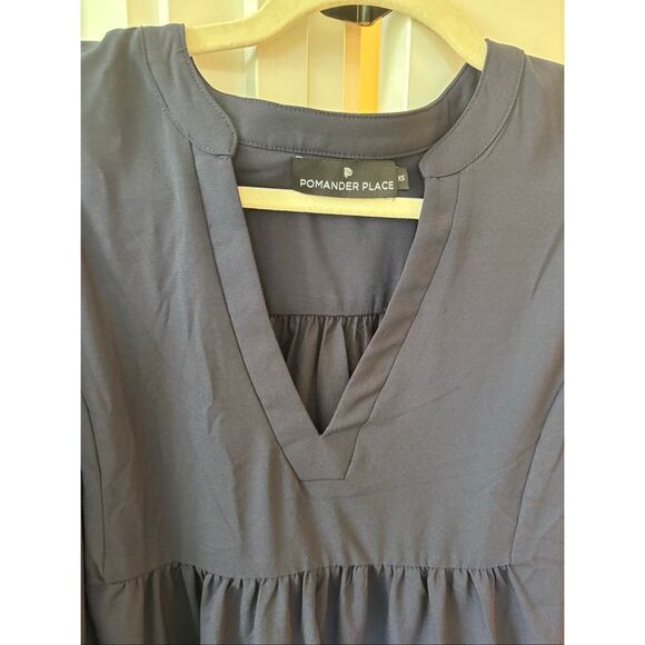 NWOT Tuckernuck navy kenzo dress, XS $168 - Picture 6 of 9